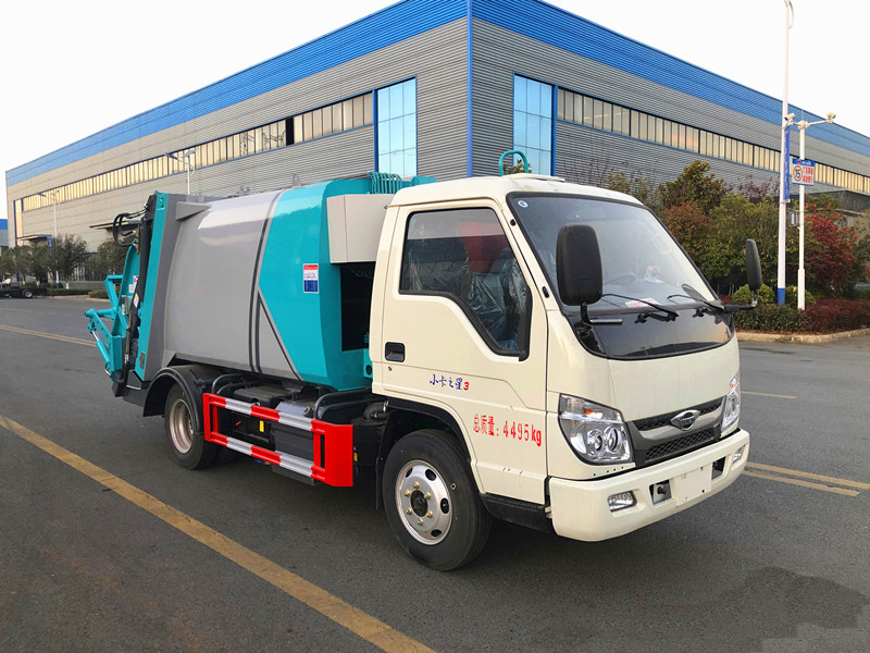 福田4方壓縮垃圾車