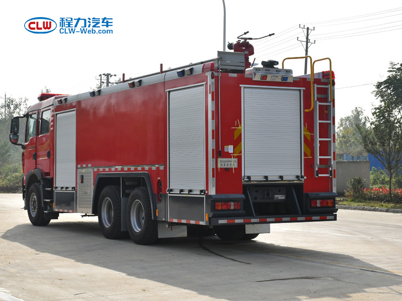 重汽豪沃12-16噸泡沫消防車