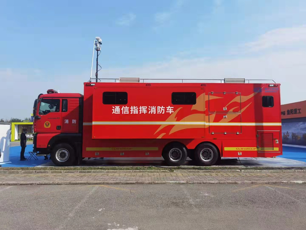 程力汽车为宜昌市五峰县应急管理局提供移动指挥车